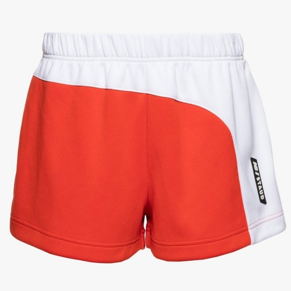STAUD X NB TRACK SHORT | FIERY RED - Picture 3 of 7